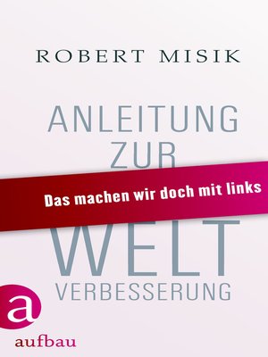cover image of Anleitung zur Weltverbesserung